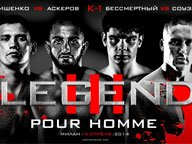 LEGEND Fighting Show on April 5 in Milan